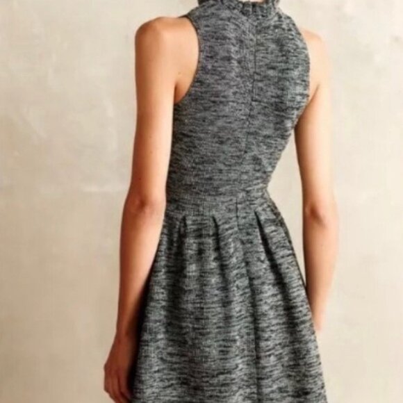 Anthropologie Ganni Pinnacle Textured Dress - Picture 3 of 6